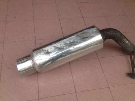 ท่อญี่ปุ่นเเท้ RS R เลสเเท้ใส้สวยไม่ผุเก่าญี่ปุ่นสภาพตามรูปครับ ท่อญี่ปุ่นเเท้ RS R เลสเเท้ใส้สวยไม่ผุเก่าญี่ปุ่นสภาพตามรูปครับ