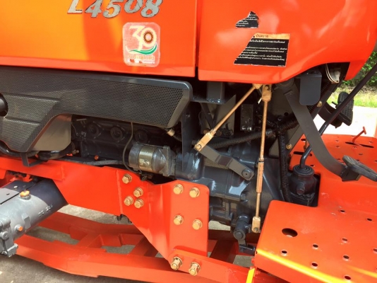 ขายรถไถKubota L4508 (4WD) พร้อมใบมีดหน้าและผานบุกเบิกLCSใหม่ รถพร้อมใช้งาน
