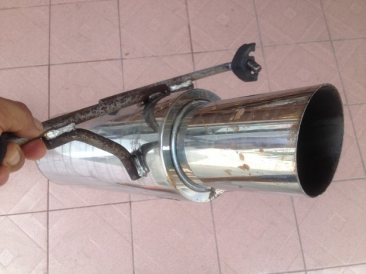 ท่อญี่ปุ่นเเท้ SR JASMA ของเก่าญี่ปุ่นเเท้สภาพดีใส้ไม่ผุครับ