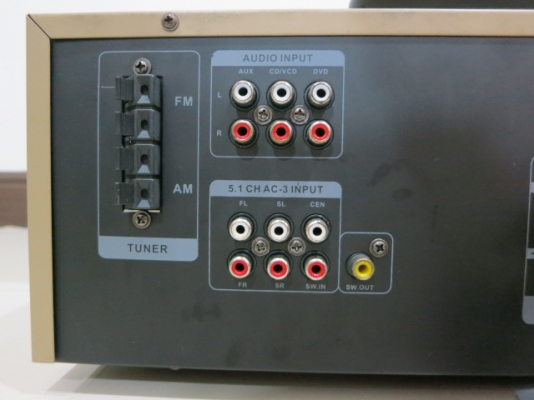 ชุดโฮม Nano 5.1 NA-601 มีรีโมท พร้อมลำโพง 5 ตู้ NH-311 สภาพใหม่