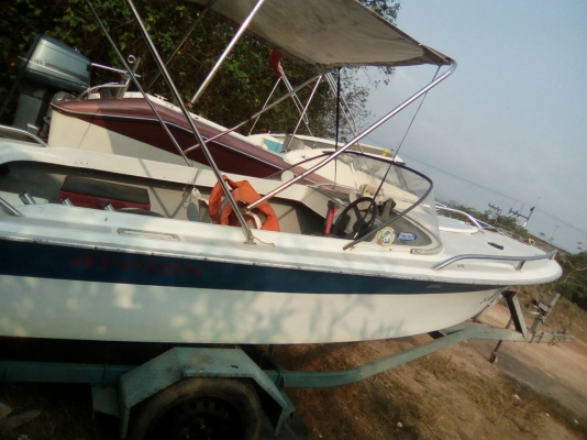 เรือ ยามาฮ่า 15.5 ฟุต เครื่อง 50 โฟ YAMAHA เรือ ยามาฮ่า 15.5 ฟุต เครื่อง 50 โฟ YAMAHA