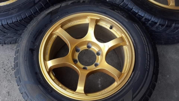 RG-2 ขอบ 18 6รู หน้า 8 หลัง 9 พร้อมยาง 265/60/18 ดอกหนาๆ