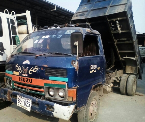 หกล้อดั้ม อีซูชุ KS 22 4BE1-110ฝาดำ พ.เวอร์ ท้ายF ยกหัวได้ สภาพพร้อมใช้งาน ทะเบียนพร้อมโอน