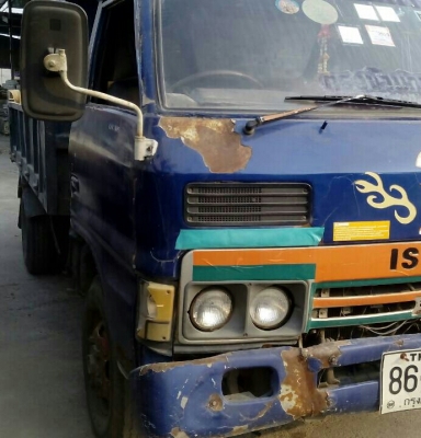 หกล้อดั้ม อีซูชุ KS 22 4BE1-110ฝาดำ พ.เวอร์ ท้ายF ยกหัวได้ สภาพพร้อมใช้งาน ทะเบียนพร้อมโอน