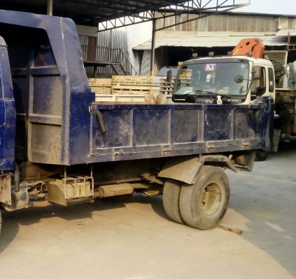 หกล้อดั้ม อีซูชุ KS 22 4BE1-110ฝาดำ พ.เวอร์ ท้ายF ยกหัวได้ สภาพพร้อมใช้งาน ทะเบียนพร้อมโอน