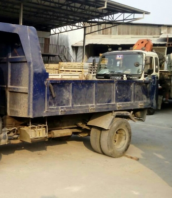 หกล้อดั้ม อีซูชุ KS 22 4BE1-110ฝาดำ พ.เวอร์ ท้ายF ยกหัวได้ สภาพพร้อมใช้งาน ทะเบียนพร้อมโอน