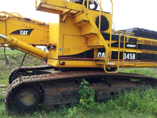 ขายรถแบคโฮ CAT 345 B เอกสารอินวอย รถไม่มีปั๊มไฮดรอลิค ราคา 800000