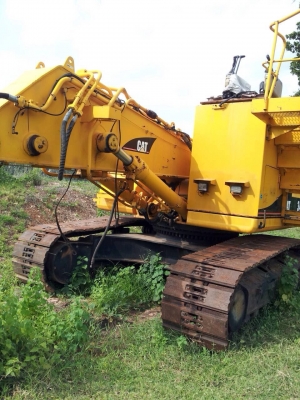 ขายรถแบคโฮ CAT 345 B เอกสารอินวอย รถไม่มีปั๊มไฮดรอลิค ราคา 800000