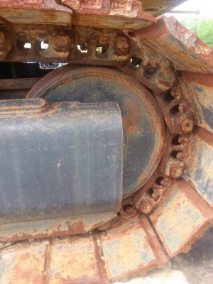 ขายรถแบคโฮ CAT 345 B เอกสารอินวอย รถไม่มีปั๊มไฮดรอลิค ราคา 800000