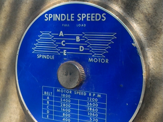 สว่านแท่น Clausing ของอเมริกา ตัวใหญ่สูง 2 ม. หน้าโต็ะกว้างมากใช้ไฟ 220 V.ปรับตัวชุดหัวทั้งชุดขึ้นลงได้ มอเตอร์มิตซูบิชิ 1 แรงม้า ปรับรอบได้ ช้า - เร็ว