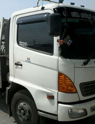 หกล้อ ฮีโน่ FC4J145ปี50ช่วงยาว5.50ม สภาพพร้อมใช้งาน แอร์เย็นๆ ทะเบียนพร้อมโอน