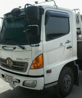 หกล้อ ฮีโน่ FC4J145ปี50ช่วงยาว5.50ม สภาพพร้อมใช้งาน แอร์เย็นๆ ทะเบียนพร้อมโอน