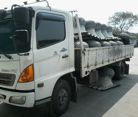 หกล้อ ฮีโน่ FC4J145ปี50ช่วงยาว5.50ม สภาพพร้อมใช้งาน แอร์เย็นๆ ทะเบียนพร้อมโอน