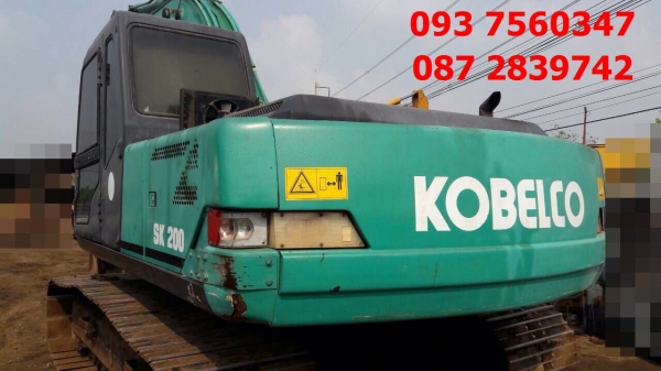 ขายรถแบคโฮ Kobelco sk200