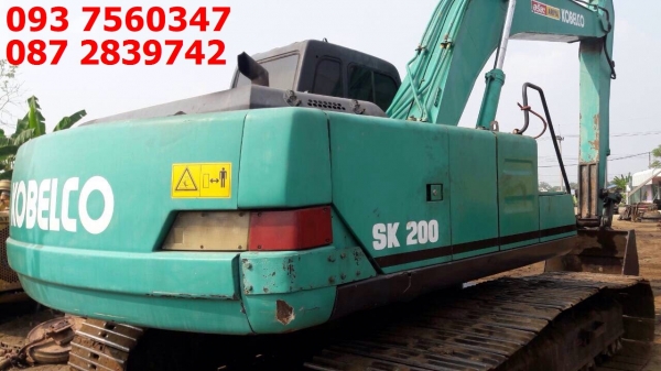 ขายรถแบคโฮ Kobelco sk200
