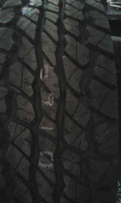 31x10.50R15 DUNLOP GRANDTREK A/T1 ปี2015  ชุด 4 เส้น  tel.081-427-3941 ไอดีไลน์ autobot107