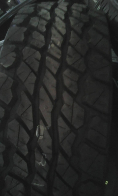 31x10.50R15 DUNLOP GRANDTREK A/T1 ปี2015  ชุด 4 เส้น  tel.081-427-3941 ไอดีไลน์ autobot107