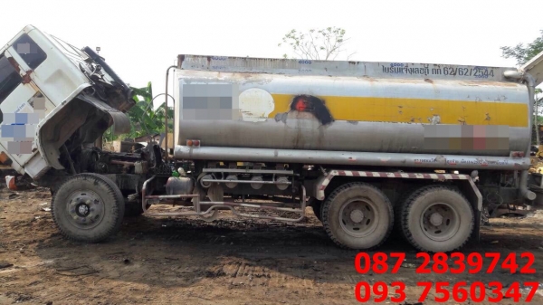 ขายรถบรรทุก(กากน้ำตาล) 10 ล้อ 1 เพลา Isuzu rocky 175 แรงม้า