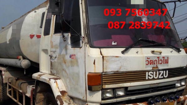 ขายรถบรรทุก(กากน้ำตาล) 10 ล้อ 1 เพลา Isuzu rocky 175 แรงม้า