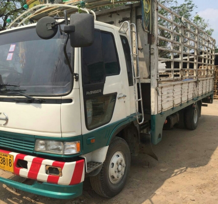 หกล้อ ฮีโน่ FD1J195ปี47ช่วงยาว 6.50ม สภาพดีสวยเดิมๆแอร์แย็นๆพร้อมใช้งาน เล่มทะเบียนพร้อมโอน