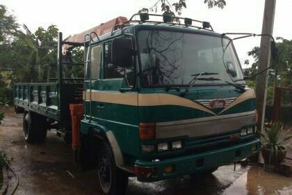หกล้อ ฮีโน่ FD176B HO7C 180 เครน UNiC 3ตัน ท้องวี สภาพดีสวยบางเดิมพร้อมใช้ เล่มทะเบียนพร้อมโอน