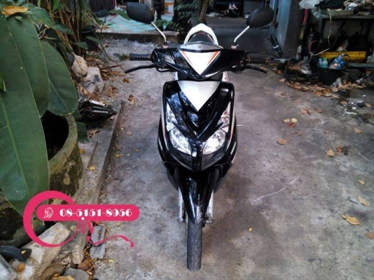 Mio ปี 52 ตัว 2 ตาแท้ ขายเพียง 14,900 บาทเท่านั้น เล่มทะเบียนชุดโอนครบ เครื่องเงียบ ซื้อไปพร้อมใช้งานได้ทันที