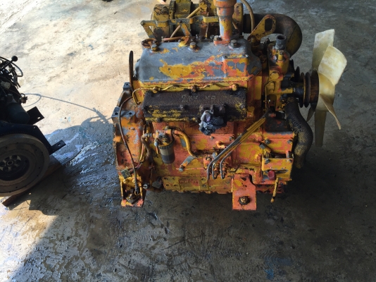 ขายเครื่องแบ็คโฮยันม่าร์3สูบเก่าญี่ปุ่นรุ่น 3T90Lสภาพสวยสำหรับใส่pc40,50ไม่เคยใช้งานในไทย