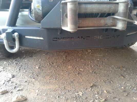 ขายกันชน OVERLAND-ROCKY ใส่โตโยต้าวีโก้ ฟอร์จูนเนอร์