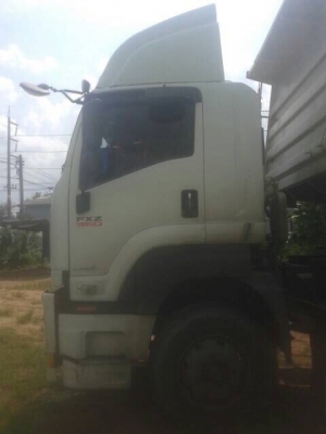 ขายรถบรรทุก 22 ล้อพ่วงแม่ลูกดัมพ์ ISUZU DECA 360 แรงม้าปี 2552 ลูกพ่วงสามมิตร 3 เพลา ราคา 2400000