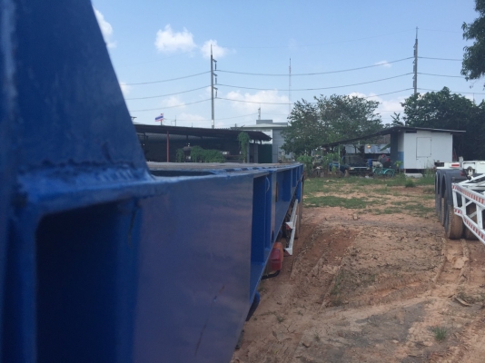 ขายหางเทรลเลอร์พื้นเรียบอู่สามมิตร 3 เพลาปี 2545 ราคา 320000