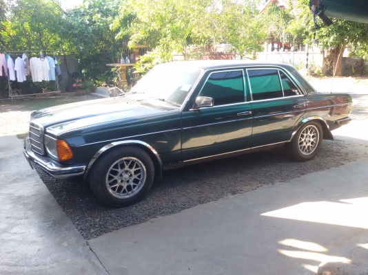 ขาย benz 280 สีเขียว 1988
