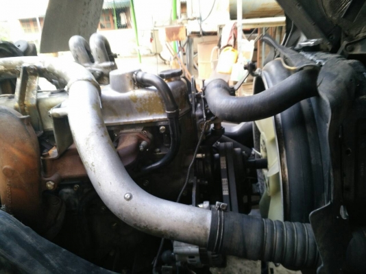 ขายไอ้หลง Fuso FN617 หัวครัชซี เพลาเดียว ช่วงยาว7.50เมตร ปี'50