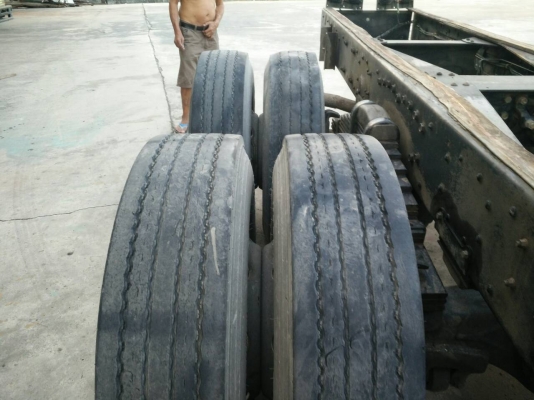 ขายไอ้หลง Fuso FN617 หัวครัชซี เพลาเดียว ช่วงยาว7.50เมตร ปี'50