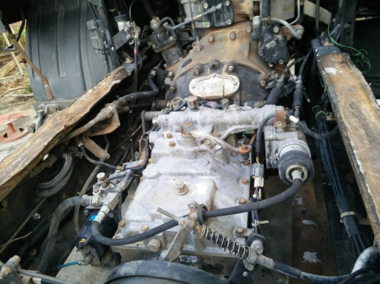 ขายไอ้หลง Fuso FN617 หัวครัชซี เพลาเดียว ช่วงยาว7.50เมตร ปี'50