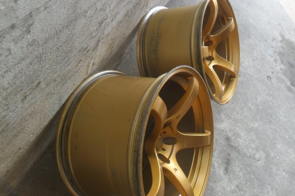 ล้อแม็ก18นิ้ว5รู114 กว้าง10.5นิ้ว สวยๆ 1คู่ ราคา 4500 บาท