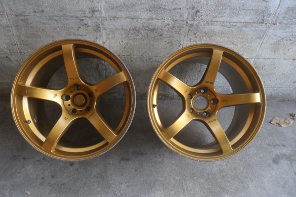 ล้อแม็ก18นิ้ว5รู114 กว้าง10.5นิ้ว สวยๆ 1คู่ ราคา 4500 บาท