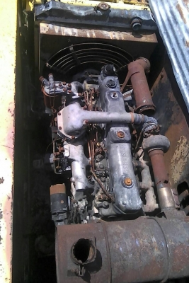 ขายรถแบคโฮ KOBELCO SK200-/// รถไฟไหม้ ราคา 300000