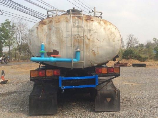 รถน้ำ 10 ล้อ MITSUBISHI ใอ้หลงเทอร์โบ เครื่อง 220 แรง 2 เพลา