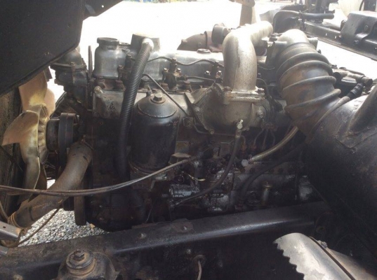 รถน้ำ 10 ล้อ MITSUBISHI ใอ้หลงเทอร์โบ เครื่อง 220 แรง 2 เพลา