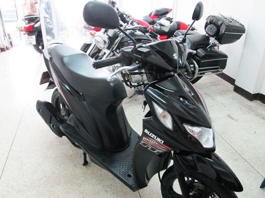 (โอนฟรี) ขาย Suzuki Nex ปี 2015 ไมล์ 2479 กม รถหัวฉีดประหยัดน้ำมัน รถผู้หญิงใช้ กุญแจแท้ 2 ดอก สีดำ ราคา 25900 บาท