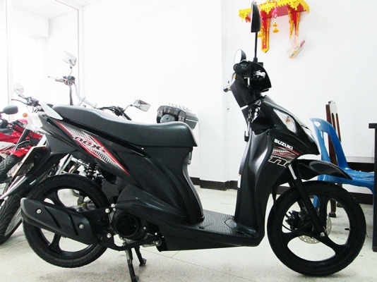 (โอนฟรี) ขาย Suzuki Nex ปี 2015 ไมล์ 2479 กม รถหัวฉีดประหยัดน้ำมัน รถผู้หญิงใช้ กุญแจแท้ 2 ดอก สีดำ ราคา 25900 บาท