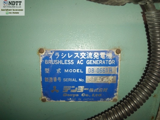ขาย DENYO DCA-60USH เครื่องปั่นไฟเก่าญี่ปุ่นไม่เคยใช้งานในไทยครับ
