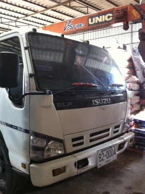 ขายรถ 6 ล้อดัมพ์เครน อีซูซุ NPR 130 แรง เครนยูนิค 2.5 ตัน ปี 50 สภาพเดิมดี สนใจติดต่อได้ที่ 081-9420141 ,  081-5715326