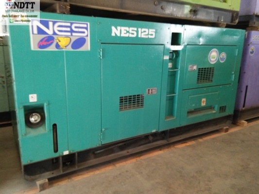 ขาย NIPPON SHARYO NES125SHE เครื่องปั่นไฟ เก่าญี่ปุ่นไม่เคยใช้งานในไทยครับ