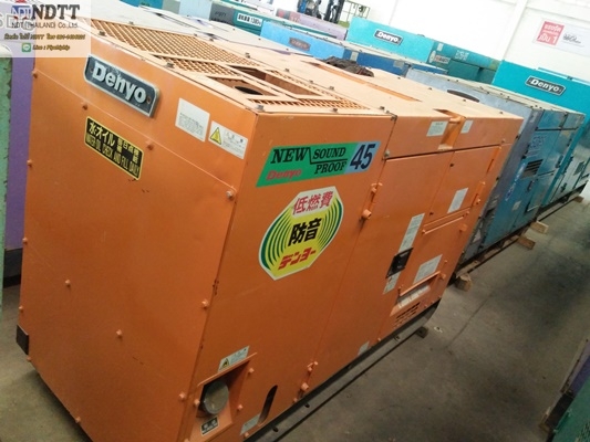ขาย DENYO DCA-45SPH เครื่องปั่นไฟเก่าญี่ปุ่นไม่เคยใช้งานในไทยครับ