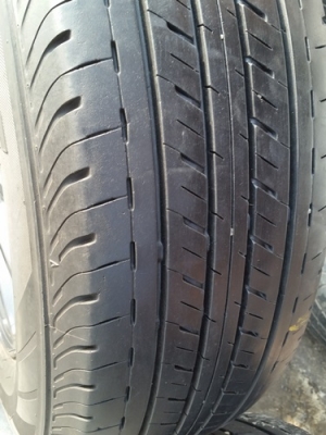 ขายล้อแม็กISUZU X-SERIES 16(สีกัล) ยาง215/65/16 ปี15  4 ล้อ