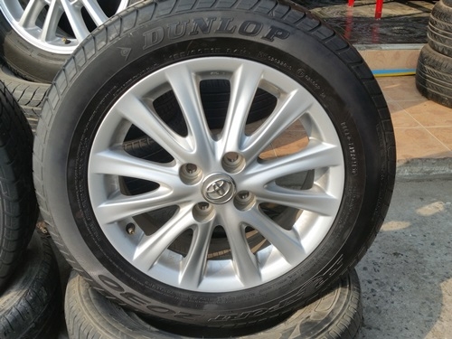ขายล้อTOYOTA VIOS12 ก้านยาง ปี15/3+14/1เส้น  4 ล้อ