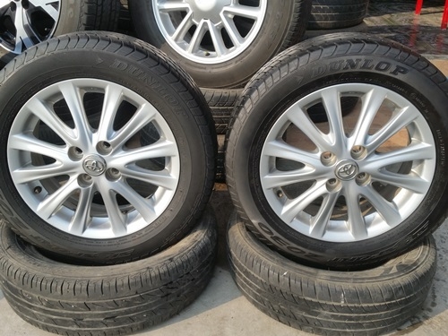 ขายล้อTOYOTA VIOS12 ก้านยาง ปี15/3+14/1เส้น  4 ล้อ