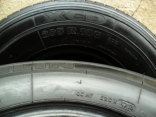 ยางกระบะบรรทุกหนักมาก ขอบ14 มิชลินXCD 205 R14 ลงพื้นปี14(2เส้น3,200) ยางกระบะบรรทุกหนักมาก ขอบ14 มิชลินXCD 205 R14 ลงพื้นปี14(2เส้น3,200)