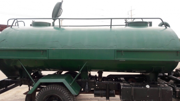 รถบรรทุกน้ำ ISUZU NPR 115 แรงม้า  4 สูบ ถังเหล็กจุน้ำ 7,000 ลิตร มีภาพวีดีโอประกอบด้วย